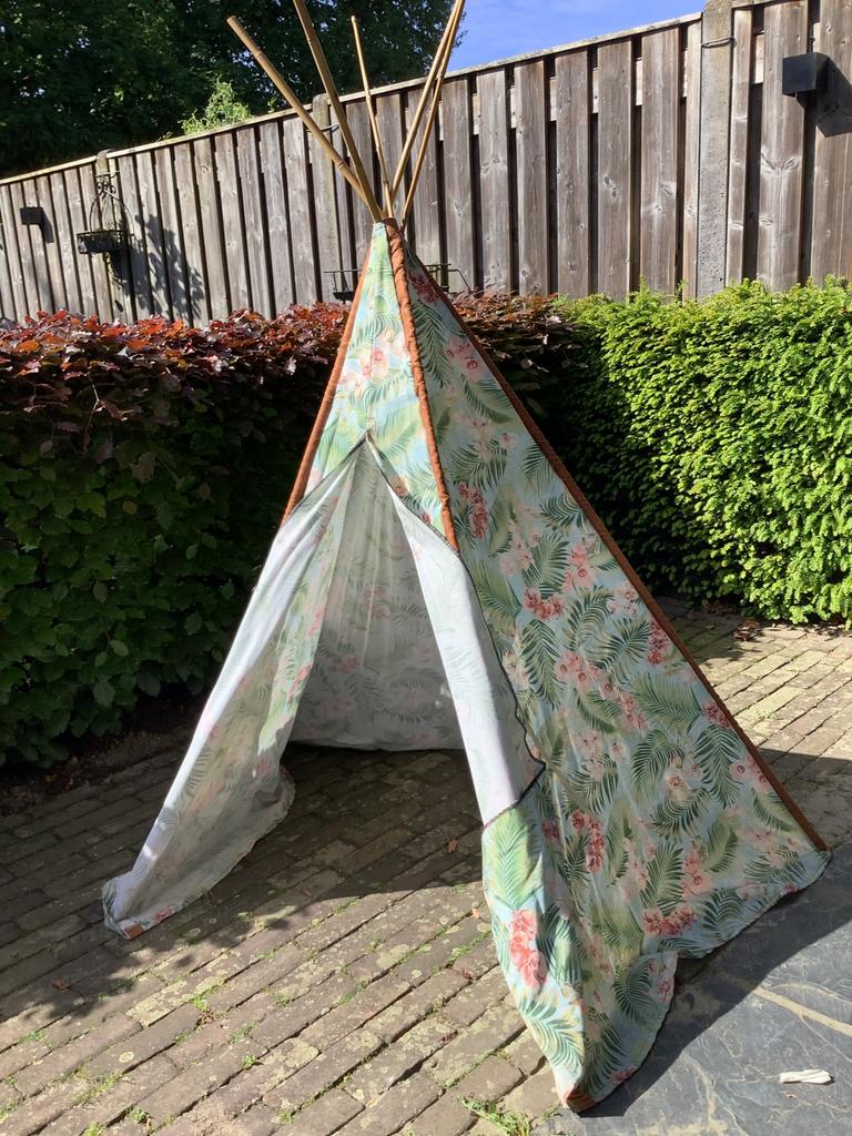 Tipi tent, Ophalen, Zo goed als nieuw