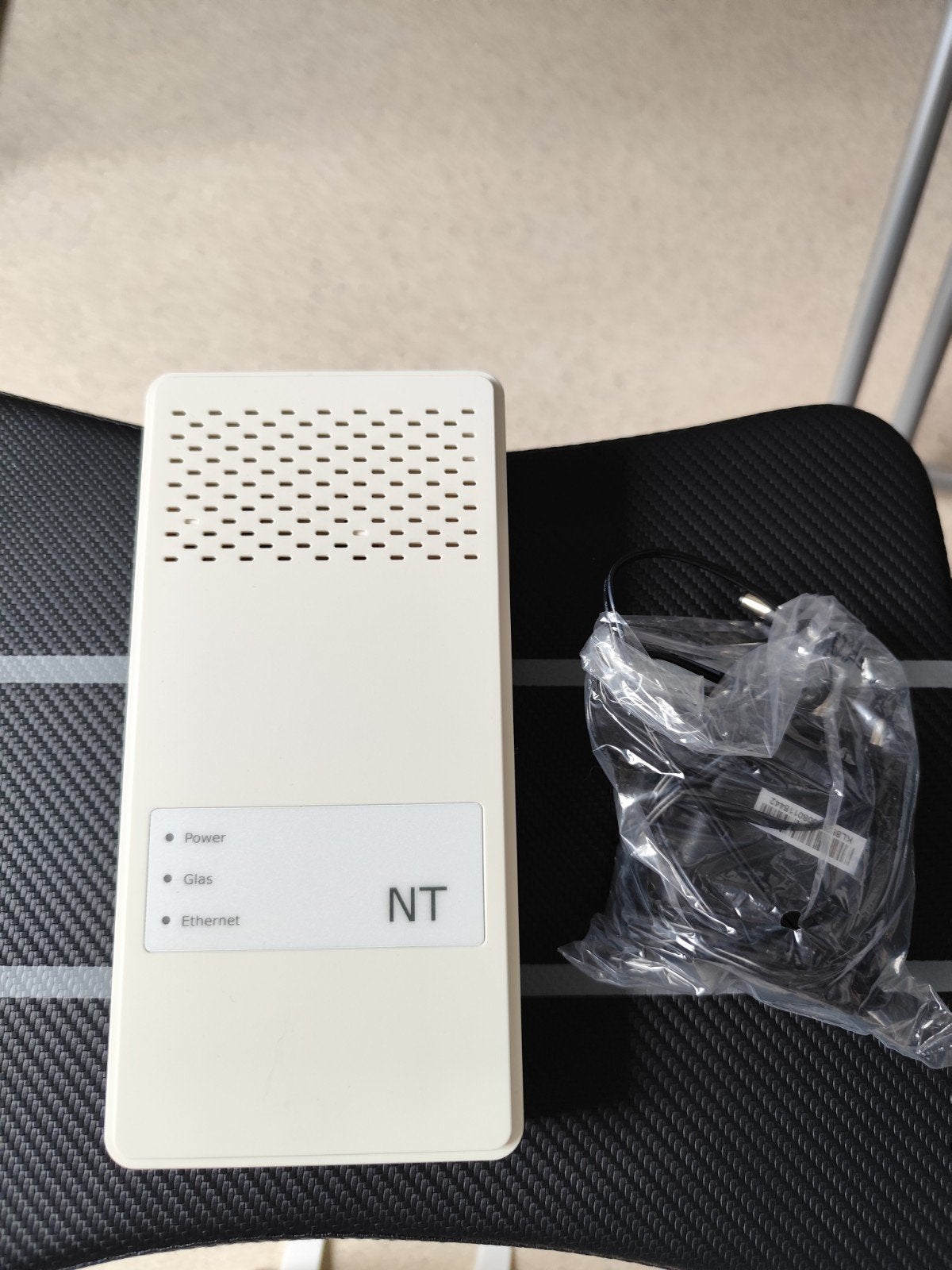 NT Glasvezel Modem/Converter met Voeding, Ophalen