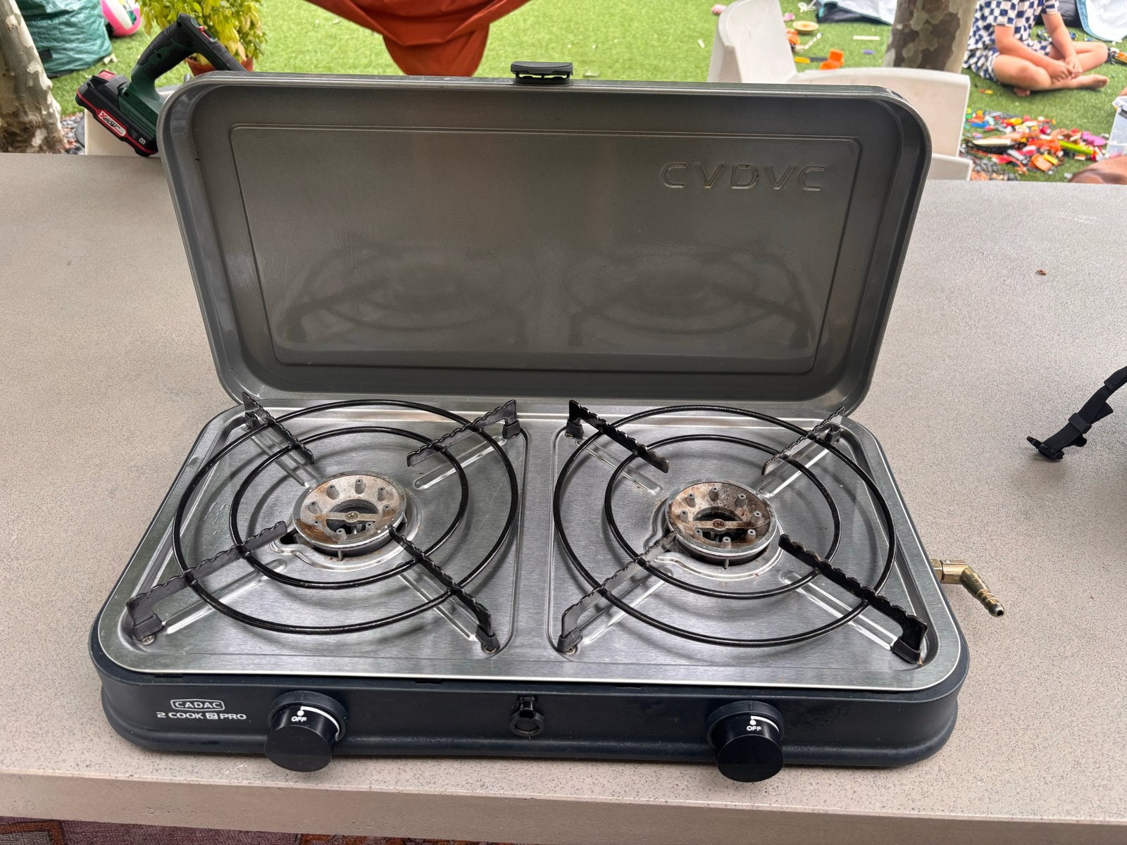 Cadac 2-Cook 2 Pro Stove - Draagbaar Gasfornuis, Ophalen, Zo goed als nieuw