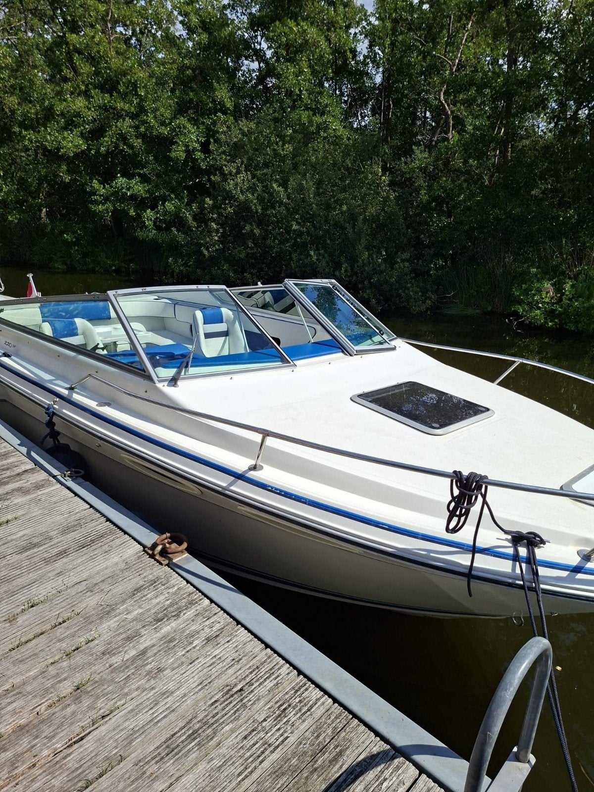 Searay 220 ov / V8 260PK Mercruiser / I.Z.G.S, Ophalen, Binnenboordmotor, Met afstandsbediening, 80 cm