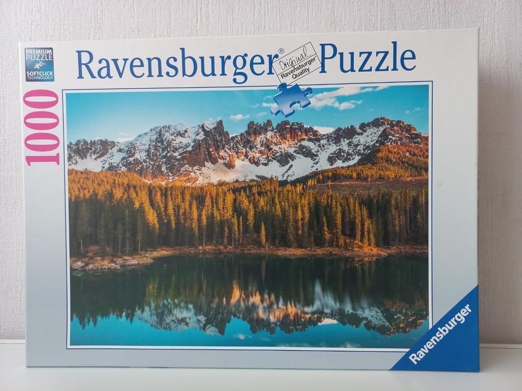 Ravensburger puzzel, Karersee, Ophalen, 500 t/m 1500 stukjes, Zo goed als nieuw