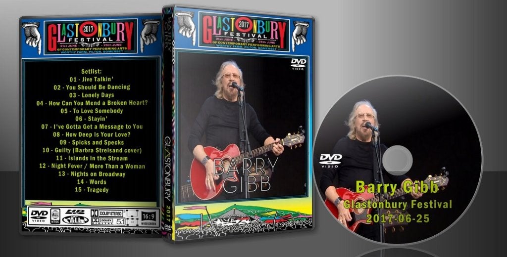 Barry Gibb at Glastonbury Music festival 2017, Cd's en Dvd's, Alle leeftijden, Ophalen of Verzenden, Nieuw in verpakking, Concert