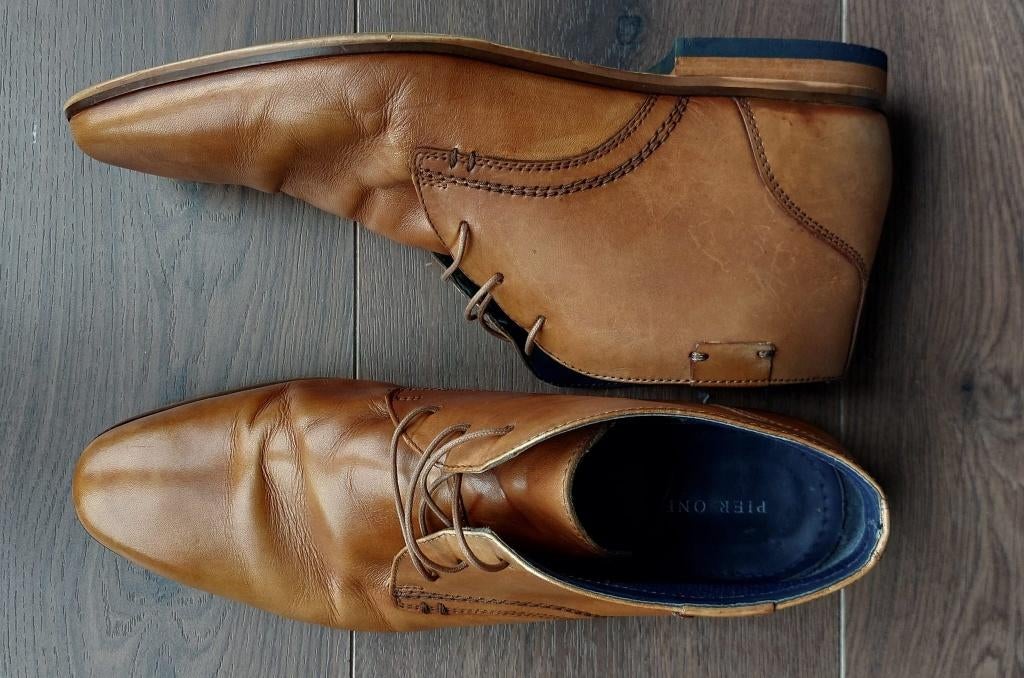 Bruin Pier One Veterschoenen (maat 43), Kleding | Heren, Schoenen, Bruin, Pier One, Ophalen of Verzenden, Gedragen