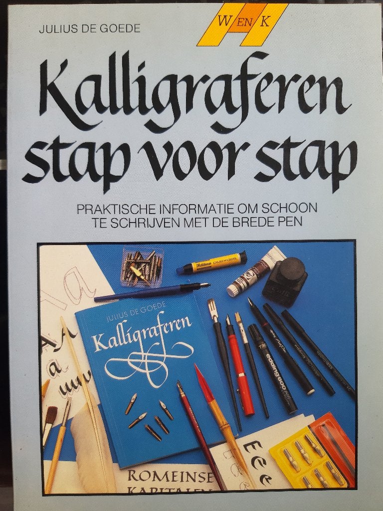 Kalligraferen Stap voor stap - Julius de Goede, Verzenden, Zo goed als nieuw, Overige onderwerpen