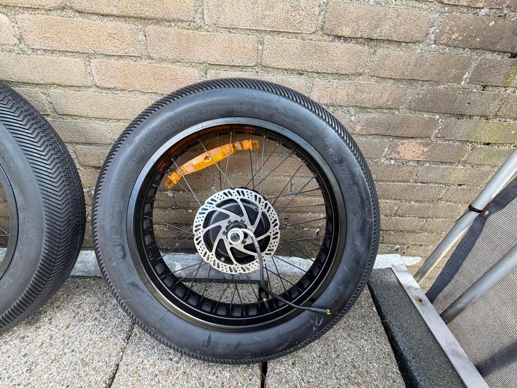 Nieuwe Super73 wielset 20x4 fatbike met hub motor, Fietsen en Brommers, Fietsonderdelen, Overige materialen, Nieuw, Ophalen, Elektrische fiets