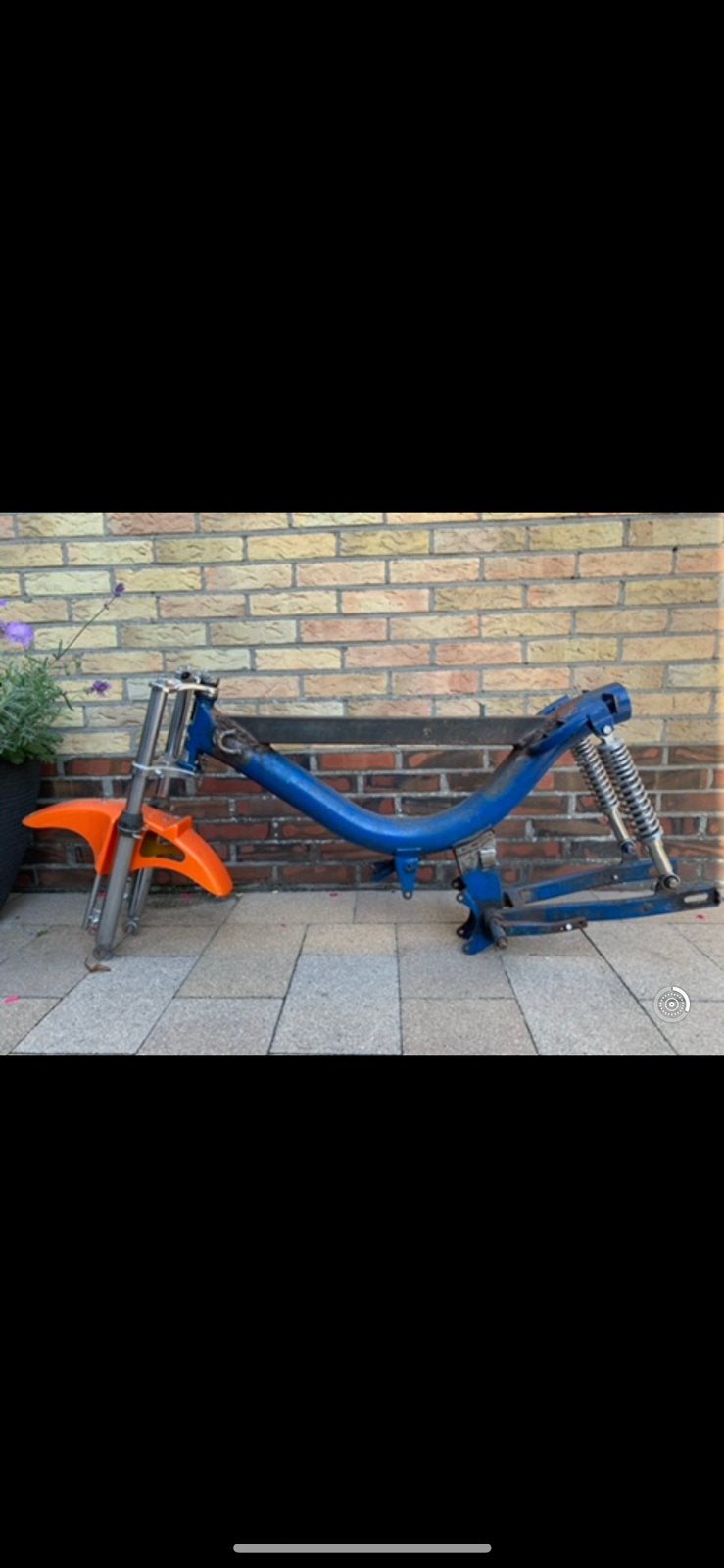 Puch Z one frame met kenteken, Fietsen en Brommers, Ophalen, Zo goed als nieuw, Frame