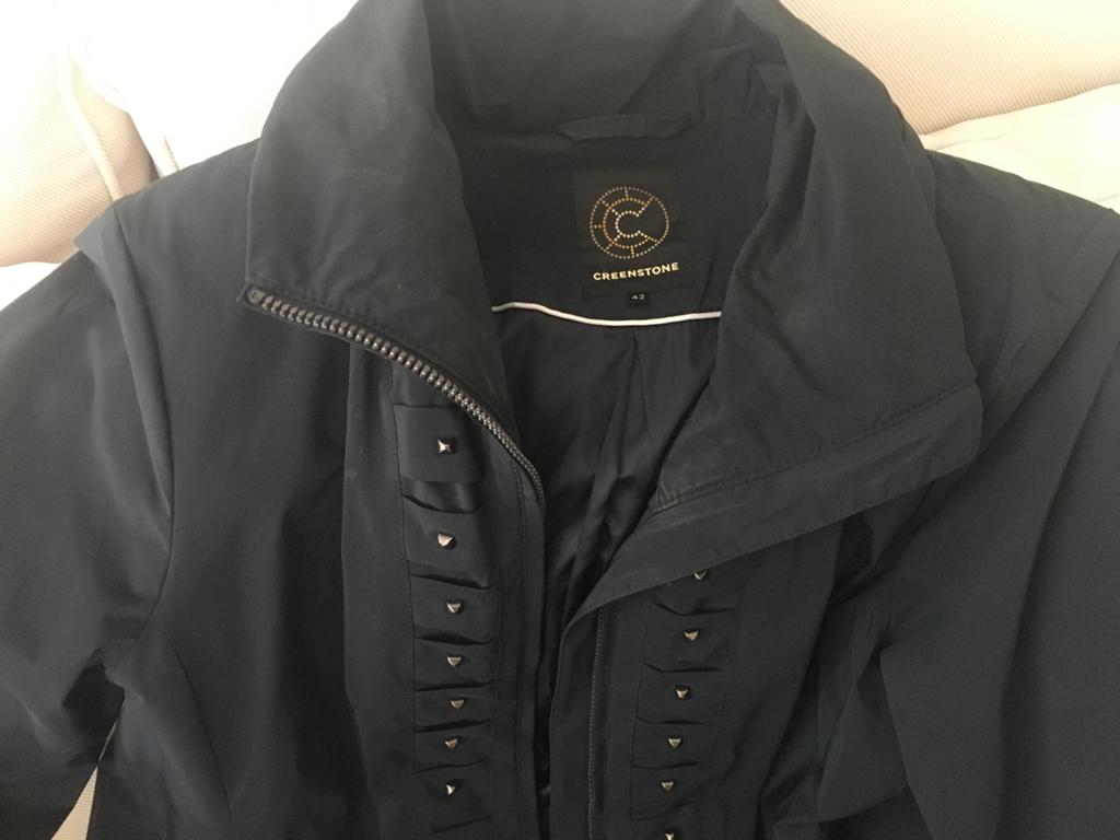 Creenstone regenjas donkerblauw mast 42, Ophalen of Verzenden, Zo goed als nieuw
