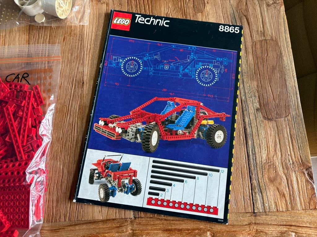 Lego Technic 8865 Test Car Compleet!, Kinderen en Baby's, Speelgoed | Duplo en Lego, Gebruikt, Lego, Complete set, Compleet, Technic