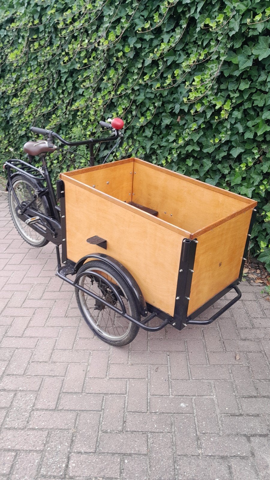 Elektrische bakfiets, Ophalen, Trommelrem