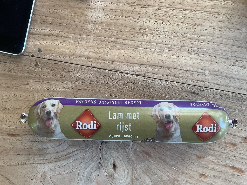 Rodi hondenworst, Ophalen, Hond