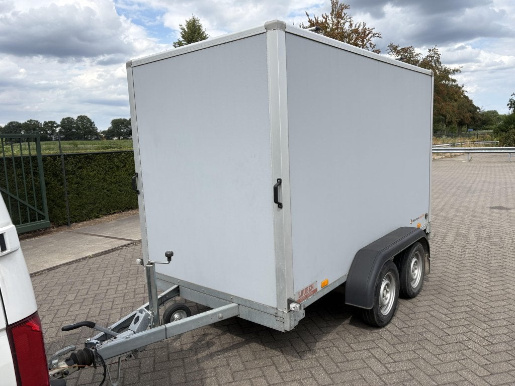 Saris gesloten opbouw aanhanger 300x150x180 2000 kg bj 2021, Gebruikt