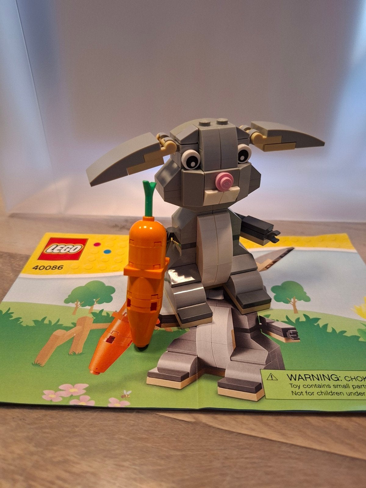 Lego Creator Konijn met wortel (set 40086), Ophalen of Verzenden, Zo goed als nieuw