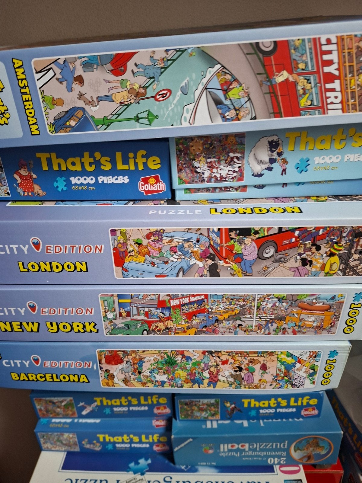 Thats live puzzels 1000 stukjes, Alle leeftijden, Ophalen of Verzenden, Zo goed als nieuw