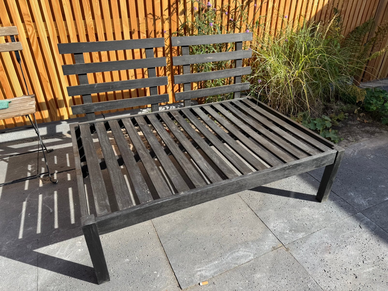Tuinbank Baza, Ophalen, Gebruikt, Hout