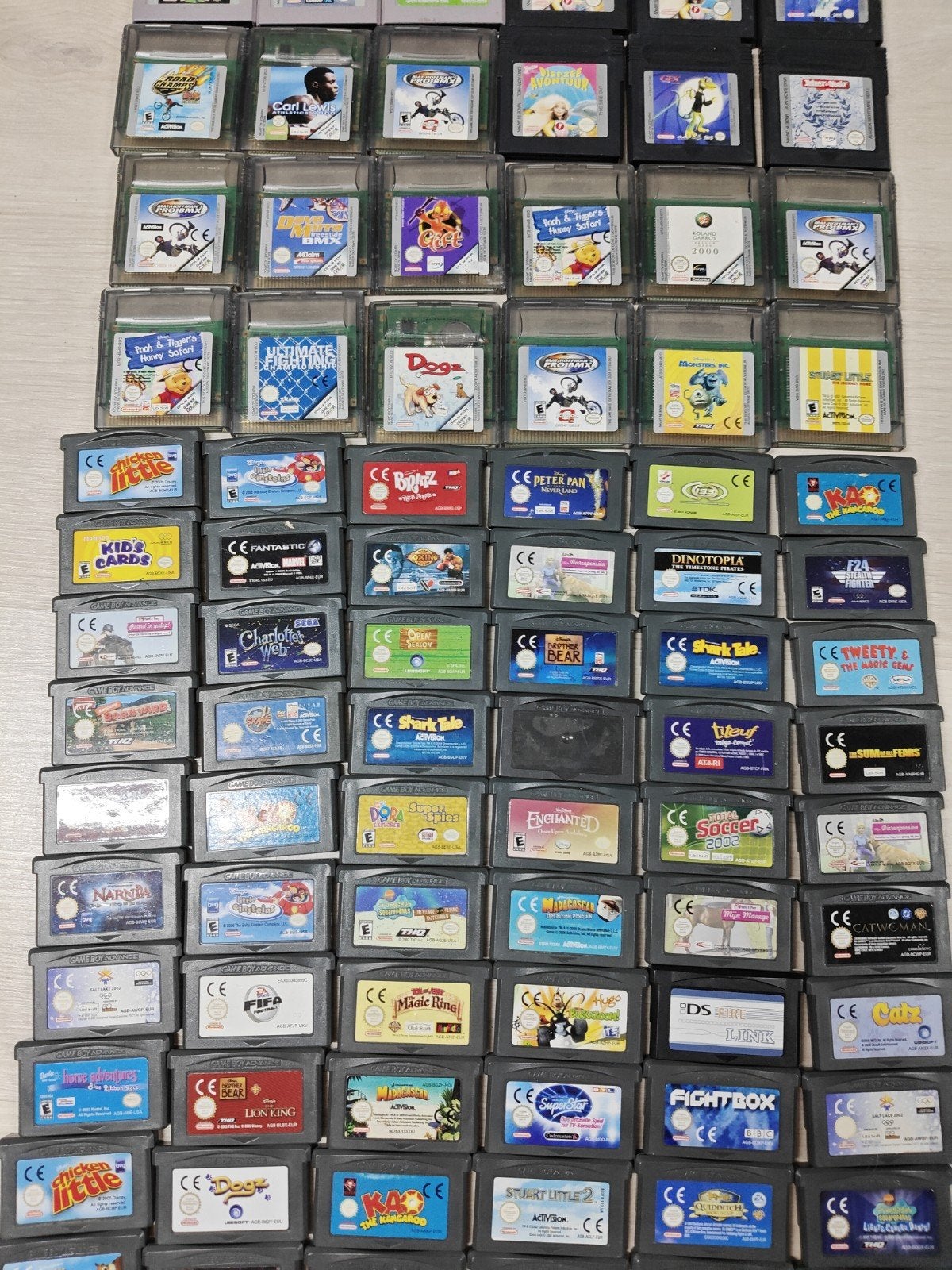 PARTIJ 97 GameBoy Advance, Color en Classic spellen, Spelcomputers en Games, Games | Nintendo Game Boy, Gebruikt, 1 speler, Ophalen of Verzenden