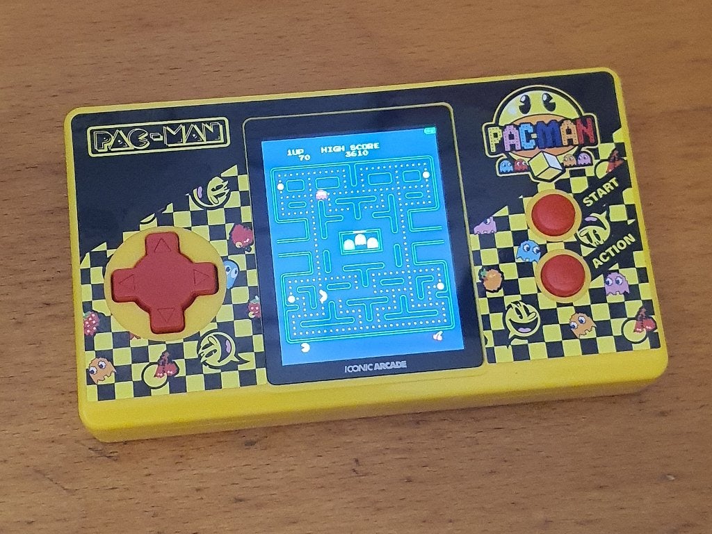 PAC-MAN Spelcomputer | Retro Handheld, Spelcomputers en Games, Spelcomputers | Nintendo Game Boy, Gebruikt, Overige modellen, Ophalen of Verzenden