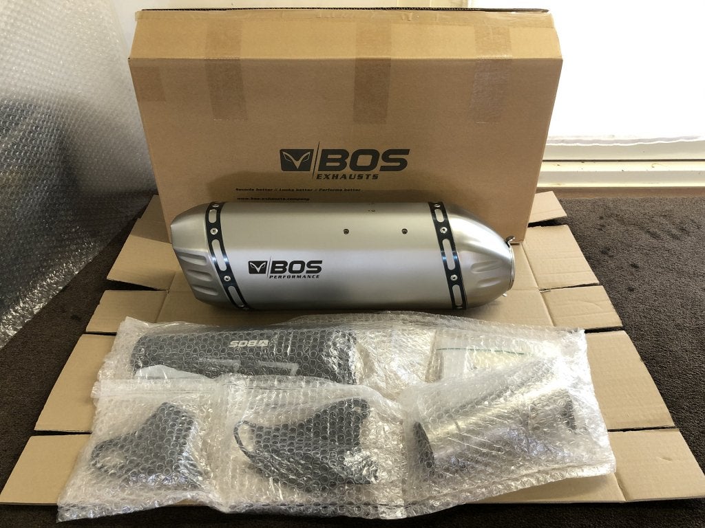 Bos uitlaat Honda CRF1000L CRF1000 Africa Twin 2016 2017, Info@bosexhausts.com, Verzenden, Nieuw, BOS Exhausts