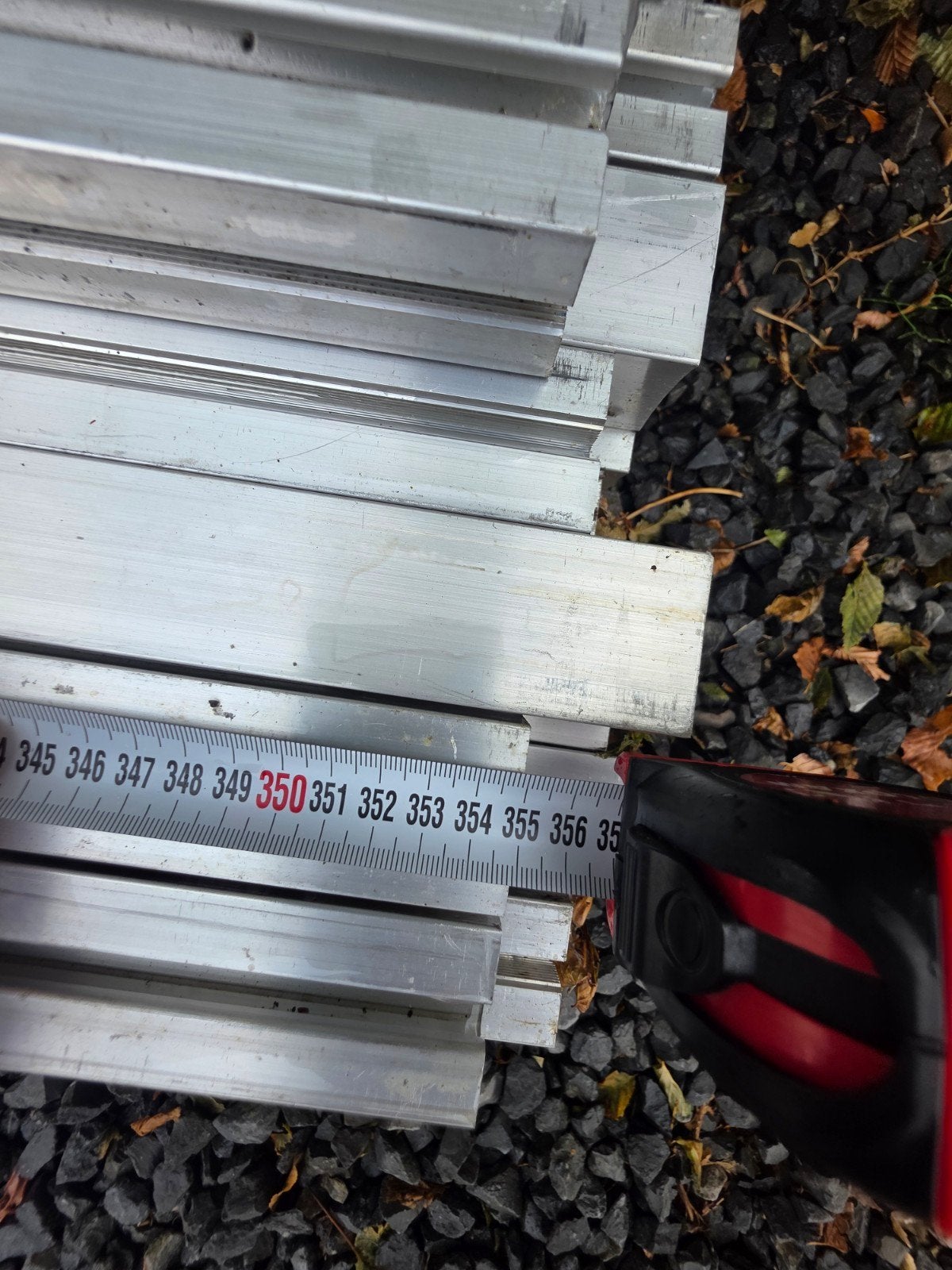 55x Solarstell montagerail schuin dak 355cm met 2 gleuven, Doe-het-zelf en Verbouw, Zonnepanelen en Toebehoren, Ophalen, Nieuw