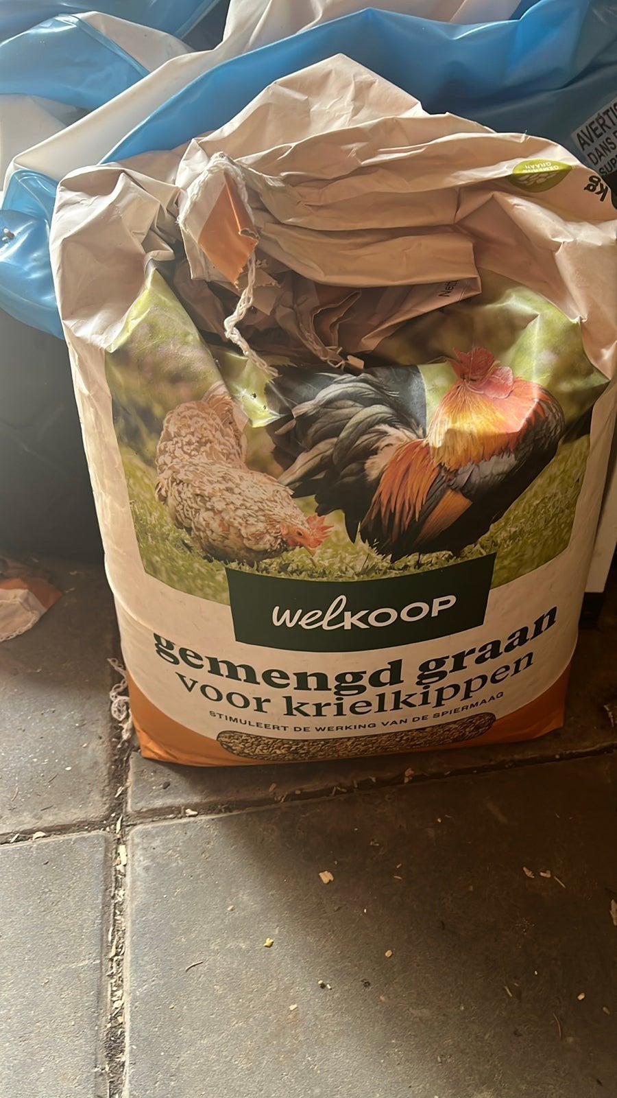 Kippenvoer, kippengrit en maagkiezel, Ophalen, Zo goed als nieuw, Rond, Minder dan 30 cm