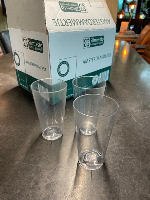 Kunststof bier of frisdrank glas, Ophalen, Gebruikt, Bierglas