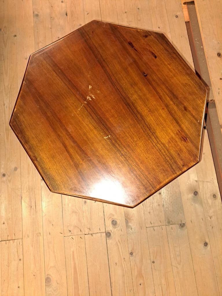 Eikenhout tafel Hoogte 45.  50/50, Ophalen, RoDeKo Volendam, Gebruikt, Minder dan 50 cm