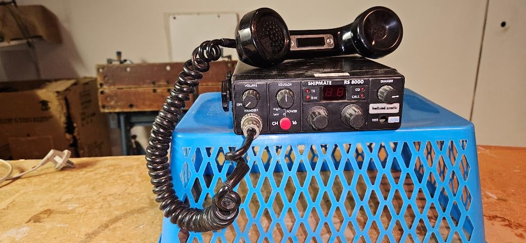 Marifoon Shipmate RS 8000, Ophalen, Gebruikt, Zender en Ontvanger