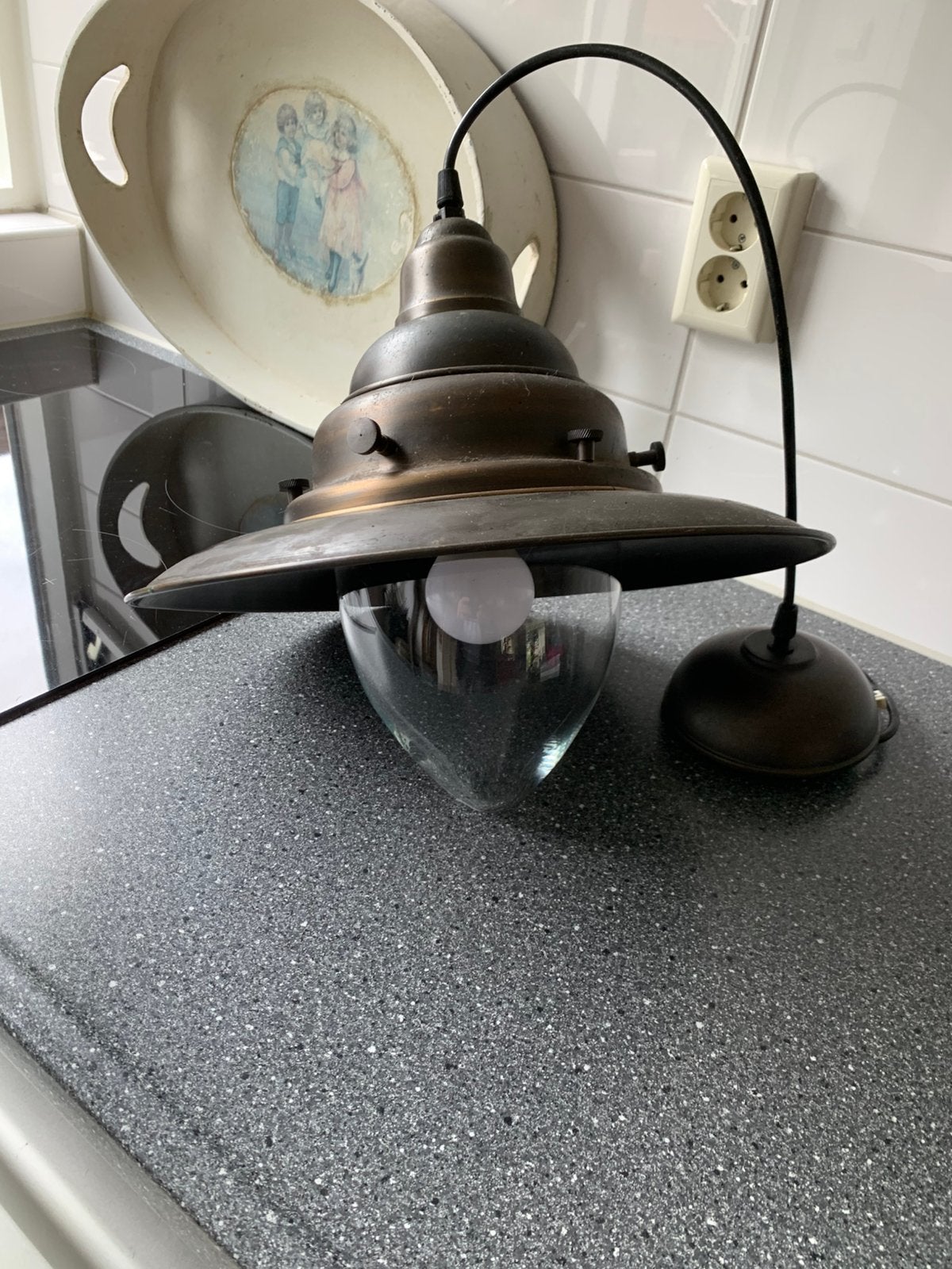 Van de Heg schippers lamp, Ophalen of Verzenden, Gebruikt