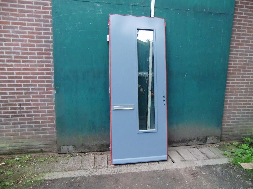 voordeuren nieuw incl glas en kader (nr15), Ophalen, Nieuw, Buitendeur, 200 tot 215 cm
