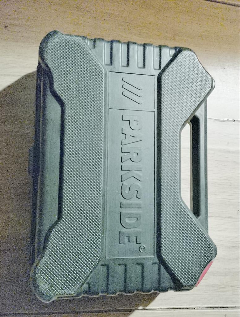 Parkside schroefboormachine, Ophalen of Verzenden, Zo goed als nieuw, 10 inch, Bescherming voor- en achterkant