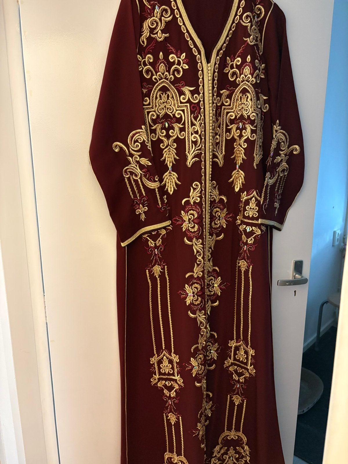 Marokkaanse kaftan te koop, Ophalen of Verzenden, Zo goed als nieuw, Maat 38/40 (M), Overige typen