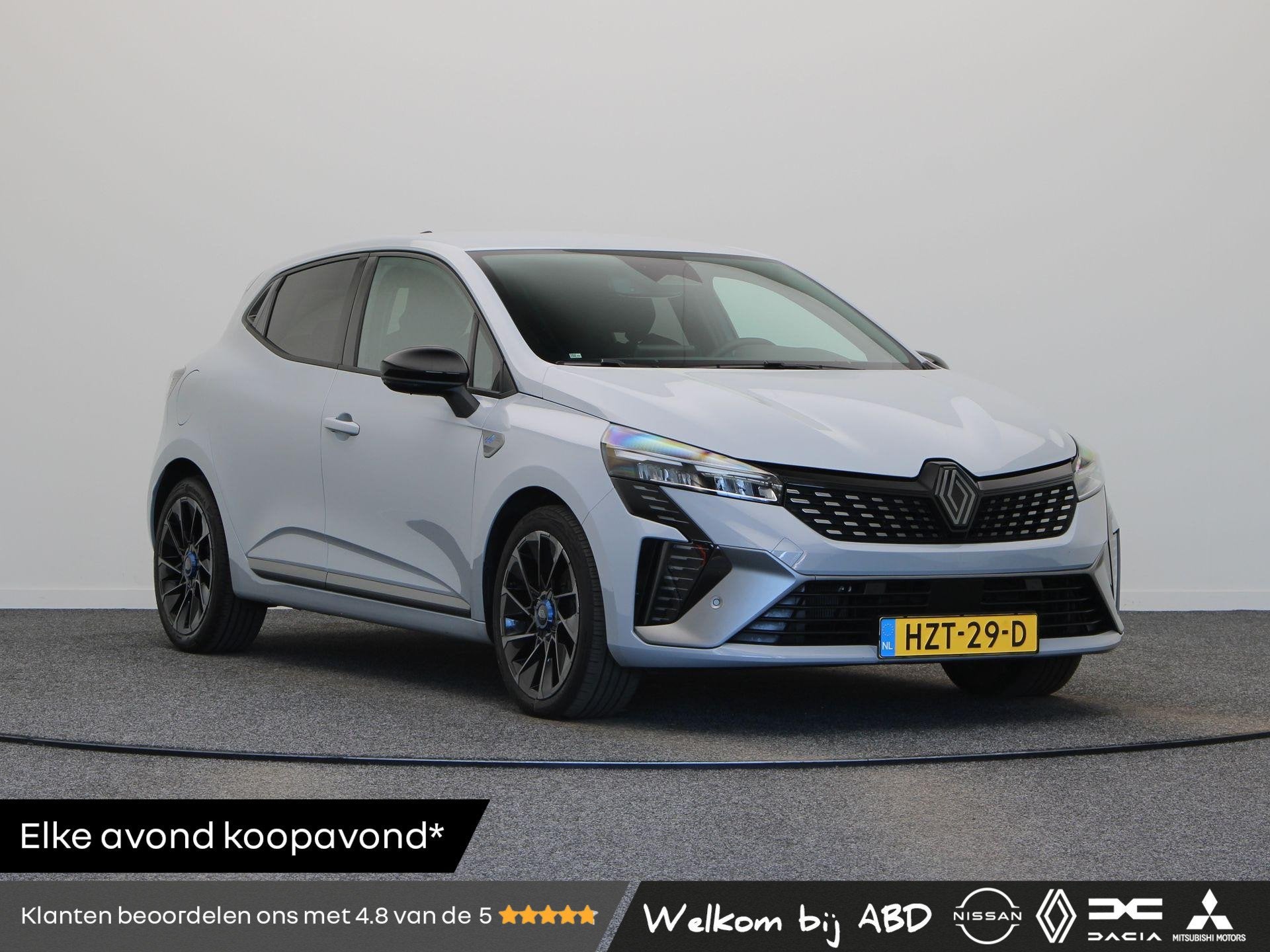 Renault Clio E-Tech Full Hybrid 145pk esprit Alpine | Stoel-, Auto's, Dealer onderhouden, Gebruikt, Euro 6, Leder en Stof