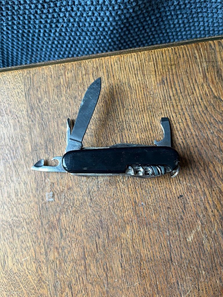 Origineel vintage Sarco Nity Nife zakmes incl. doosje, Ophalen, Gebruikt