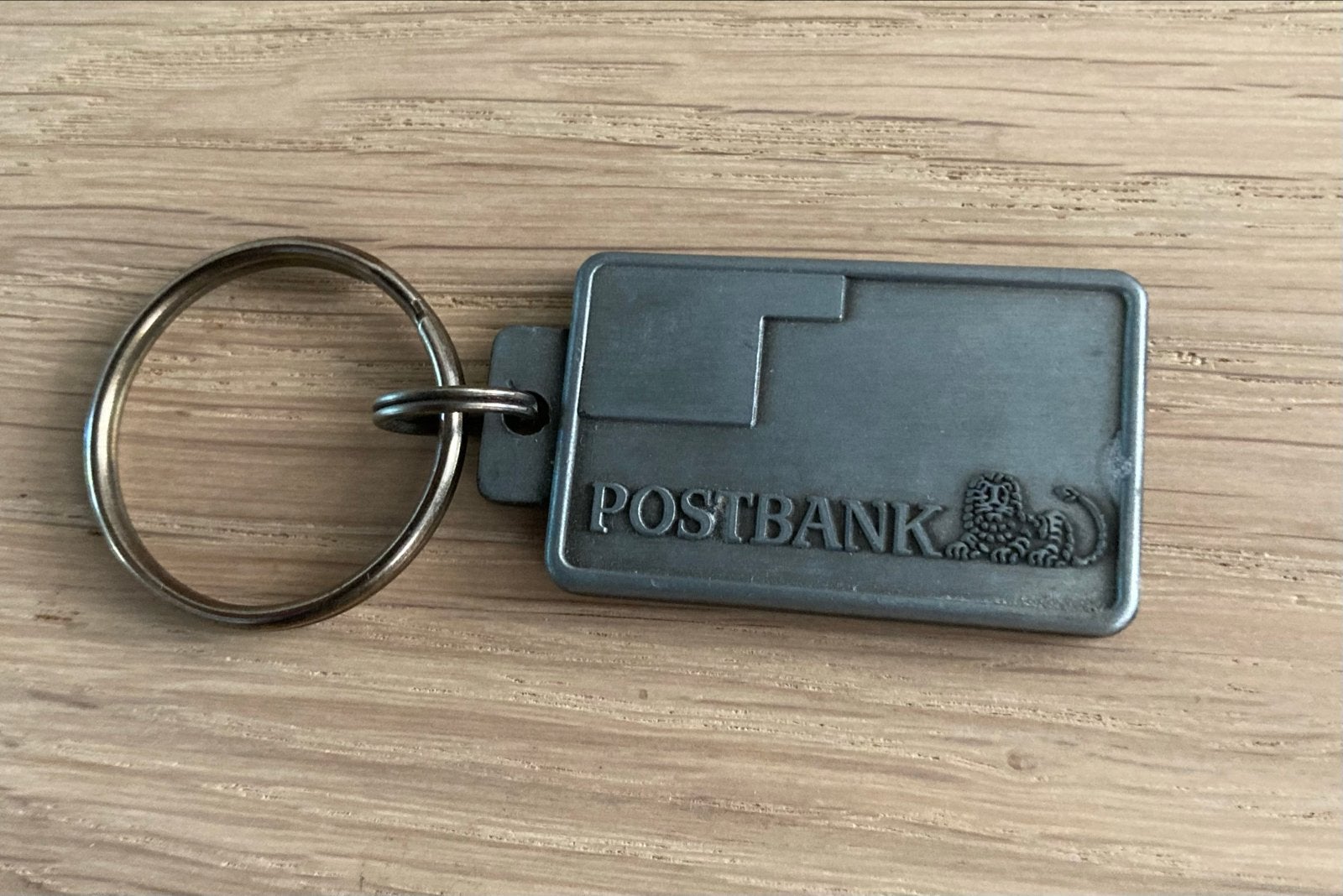 Vintage Postbank sleutelhanger - Uniek verzamelobject, Verzamelen, Sleutelhangers, Ophalen of Verzenden, Gebruikt, Merk