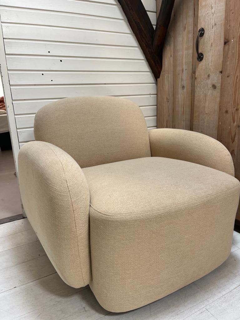 Draaibare fauteuil - Comfortabele en stijlvolle stoel, Ophalen, Overige kleuren, Zo goed als nieuw, Eén