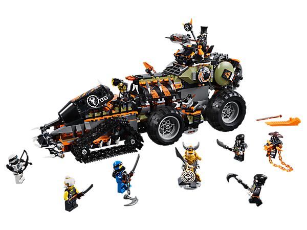 Lego Ninjago 70654 Dieselnaut, Kinderen en Baby's, Speelgoed | Duplo en Lego, Lego, Ophalen of Verzenden, Compleet, Zo goed als nieuw