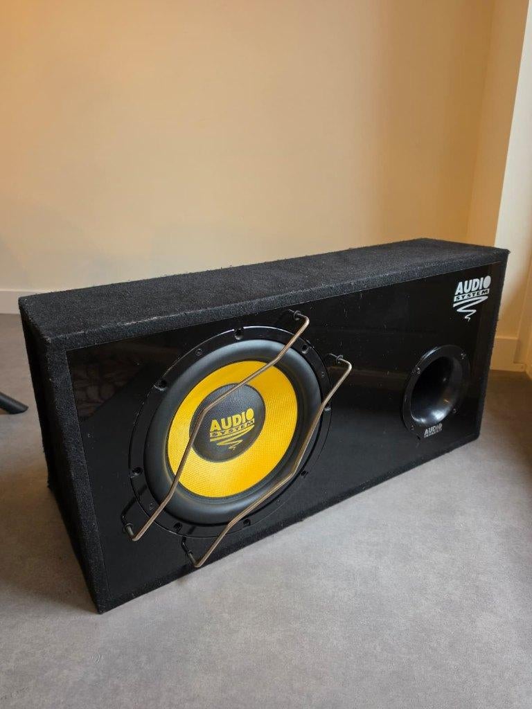 Audio System X-ION 12 Plus BR subwoofer, Ophalen, Gebruikt