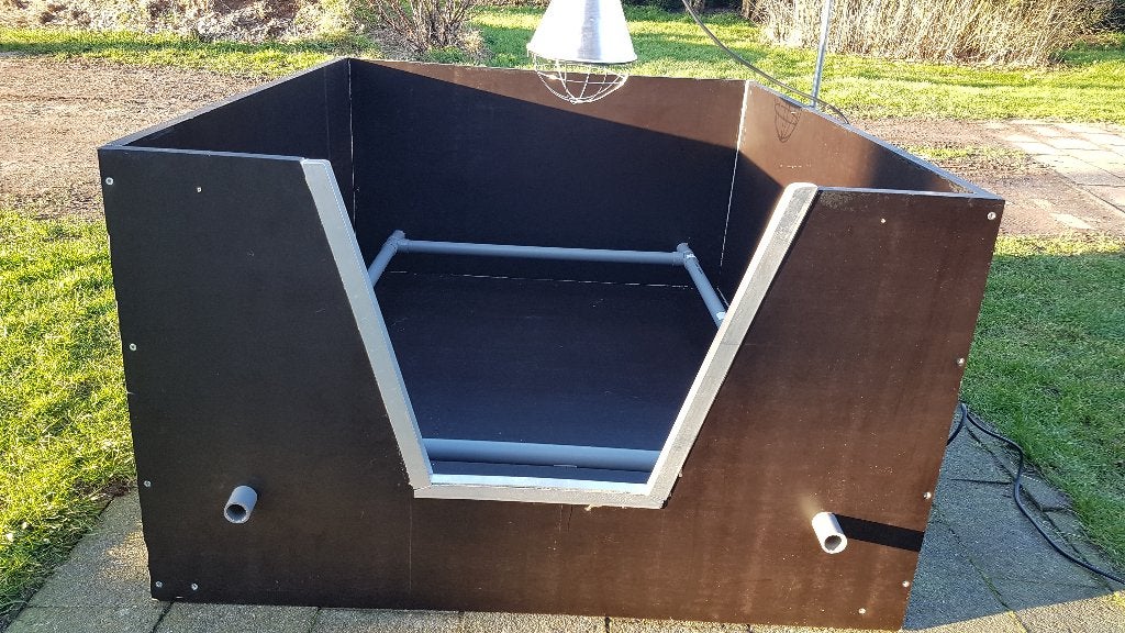 Werpkist te huur 128x105, Dieren en Toebehoren, Ophalen, Gebruikt, 110 cm of meer, Minder dan 65 cm