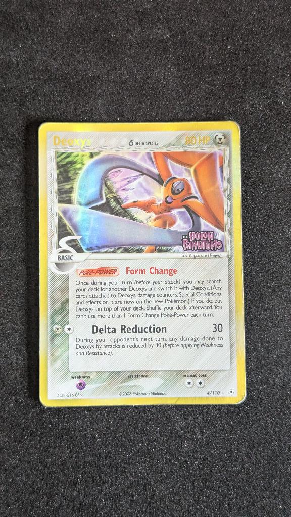 Pokémon Deoxys Delta Species 4/110 Reverse Holo - Stamped, Hobby en Vrije tijd, Verzamelkaartspellen | Pokémon, Ophalen of Verzenden