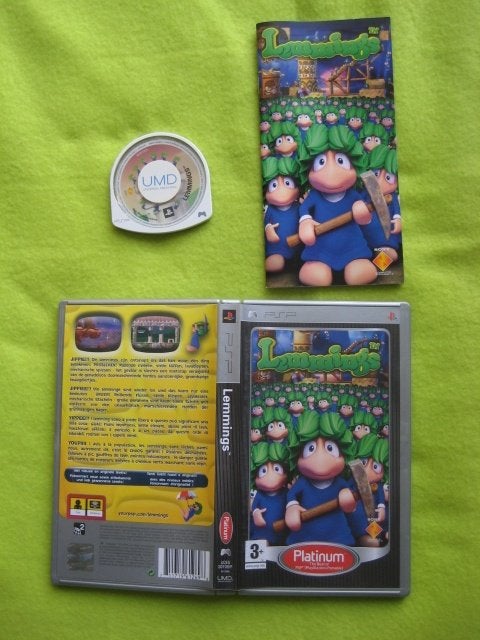 Lemmings PSP Playstation, Spelcomputers en Games, Games | Sony PlayStation Portable, Overige genres, 1 speler, Ophalen of Verzenden