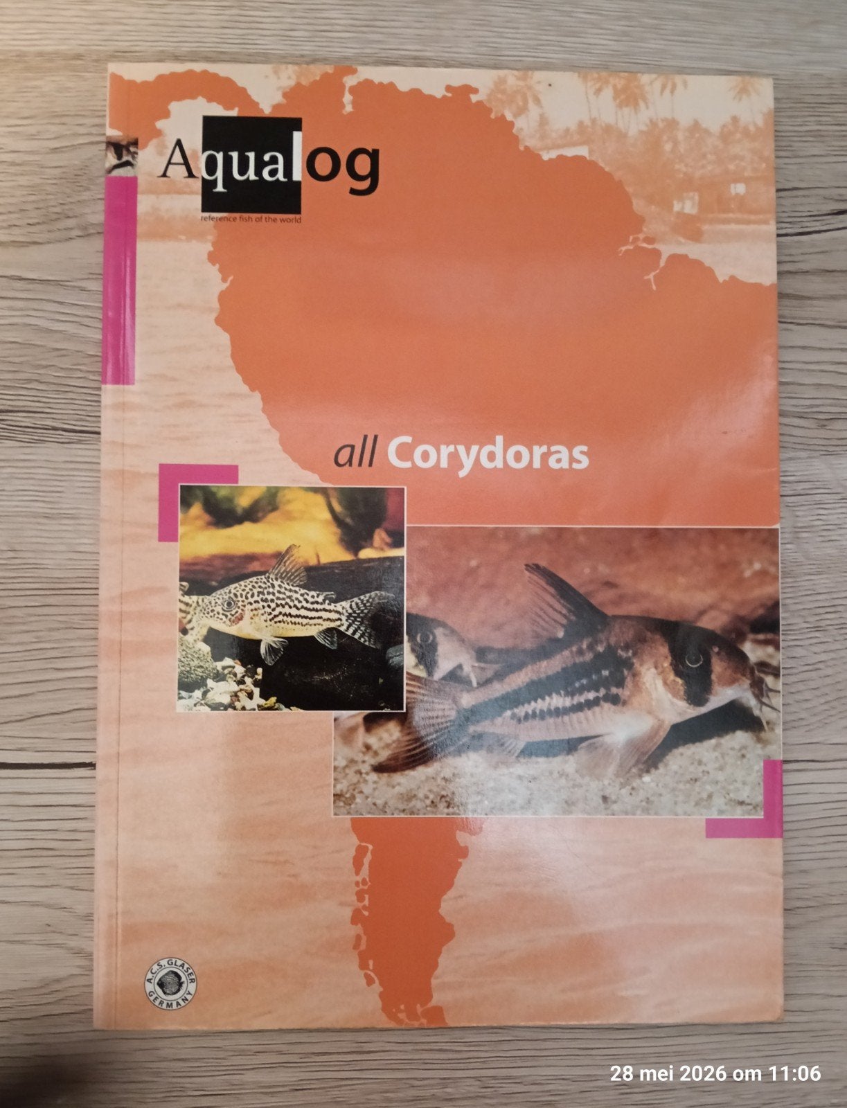 Aqualog, All Corydoras, Ophalen of Verzenden, Zo goed als nieuw, Vissen