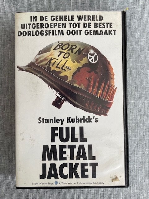 Videoband Stanley Kubrick’s Full Metal Jacket , Nederlands ondertiteld, Vanaf 16 jaar, Ophalen of Verzenden, Actie en Avontuur