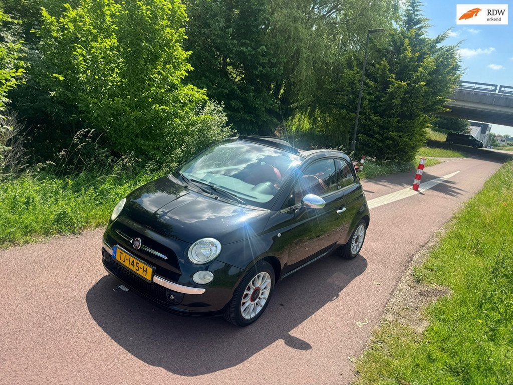 Fiat 500 C 1.4 Lounge |Cabrio|Goed onderh.|, Euro 5, 101 pk, Gebruikt, 31 €/maand