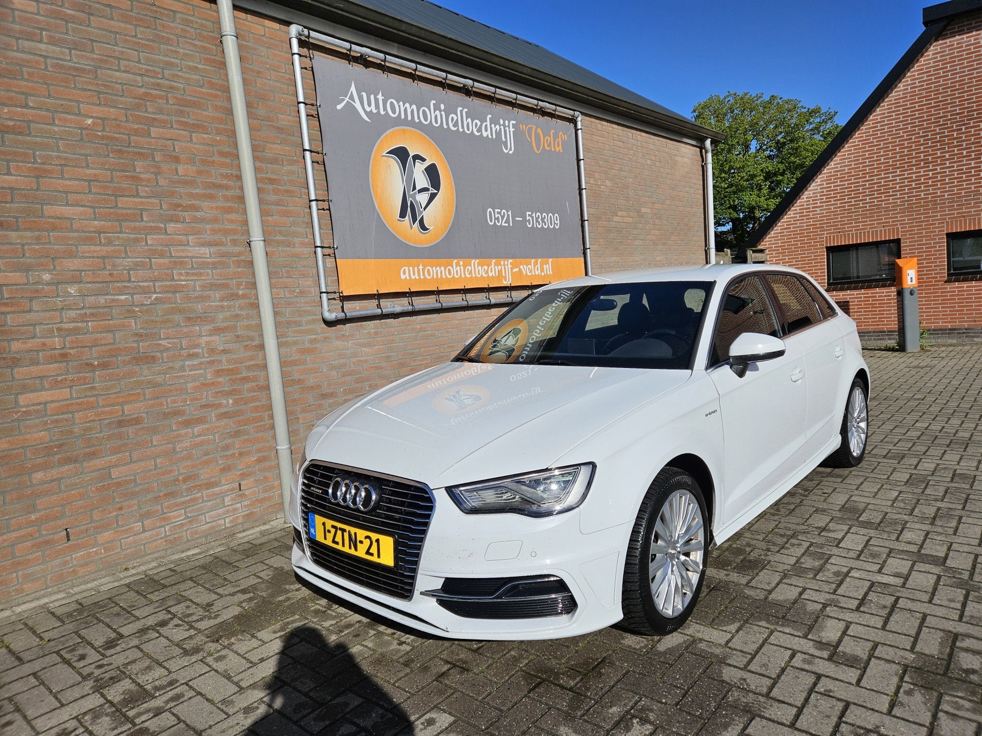 Audi A3 Sportback 1.4 e-tron PHEV Attraction Pro Line plus, Auto's, Gebruikt, 4 cilinders, 150 pk, Wit