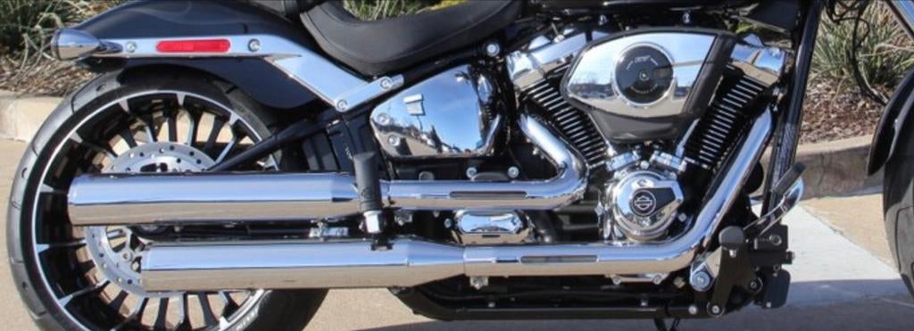Originele Harley Davidson Breakout uitlaat 2024 (1200 km), Ophalen, Gebruikt
