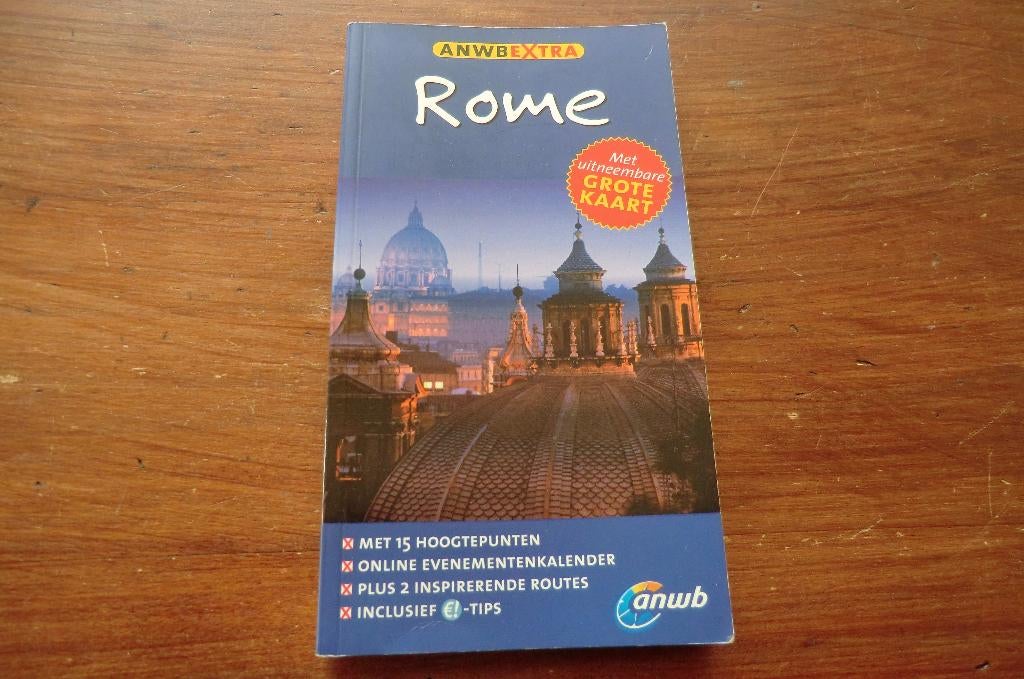 reisgids - Rome - anwb extra (2014), Boeken, Reisgidsen, Gelezen, Reisgids of -boek, Europa, ANWB, Ophalen of Verzenden
