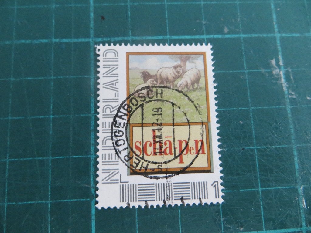 Persoonlijke zegel, Ophalen of Verzenden, Na 1940, Gestempeld