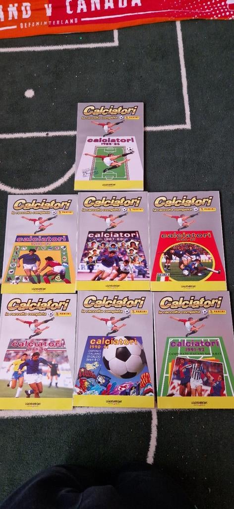 Panini Calciatori Stickerboeken Serie A Maradona Van Basten, Ophalen of Verzenden, Gebruikt, Buitenlandse clubs, Boek of Tijdschrift