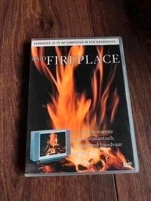 DVD Fireplace: Verander je TV in een knapperend haardvuur, Alle leeftijden, Ophalen of Verzenden, Gebruikt