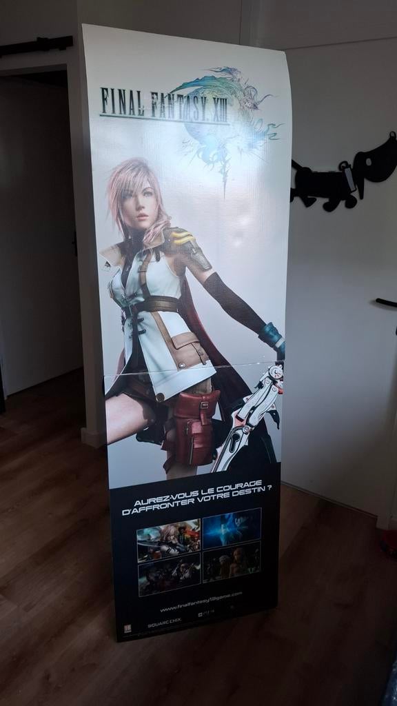 Final Fantasy XIII Display Standee, 1 speler, Ophalen of Verzenden, Zo goed als nieuw, Role Playing Game (Rpg)
