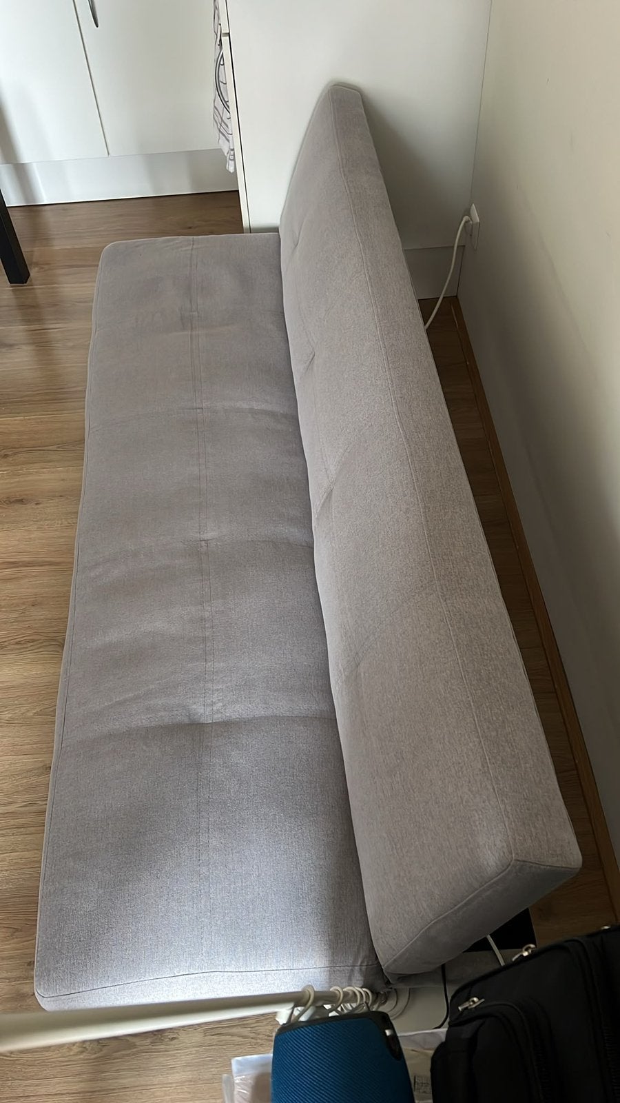 SKLUM 2-seater sofa bed in fabric Aruba, Ophalen, Gebruikt, Tweepersoons